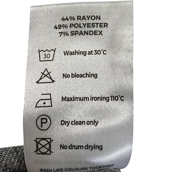 Icon Amsterdam Pants Mens 32 Gray Chevron Trousers Golf Business Casual Preppy - Picture 6 of 6